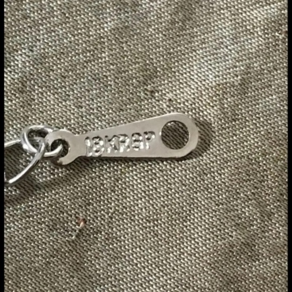 WGP Green Swarovski Elements flower necklace - Picture 3 of 3